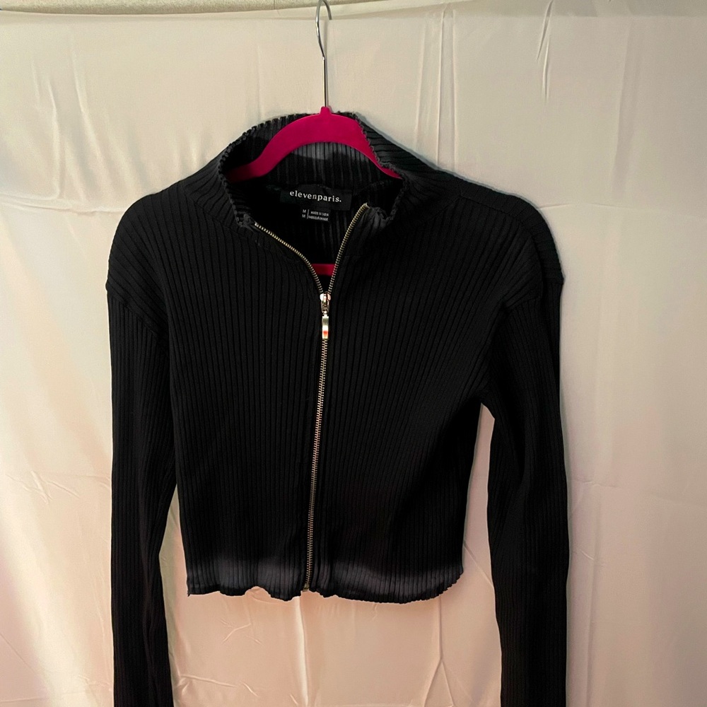 Medium and large black cardigan, crop sized 
  Never worn. Tags attached